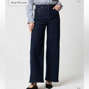 J Crew Modern wide-leg jean in signature stretch